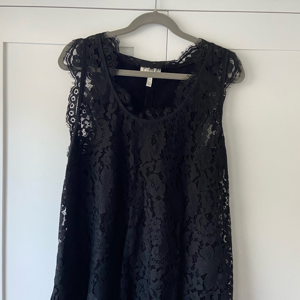 Sleeveless lace top by Joie